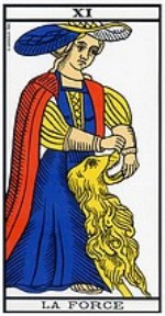 Tarot de Marseille - La Force