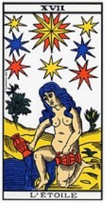 Tarot de Marseille - L'Etoile