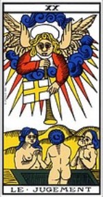 Tarot de Marseille - Le Jugement